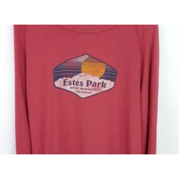 Alternative Estes Park Women's Rocky Mountain  Long Sleeve Sweatshirt Size Large - Picture 3 of 7